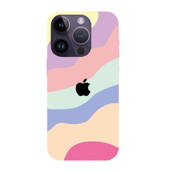 rainbow colour apple logo rainbow colour apple logo